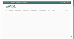 Desktop Screenshot of lafor.ro